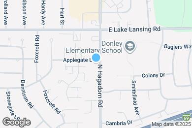 Map image of the property - 1715 N Hagadorn Rd