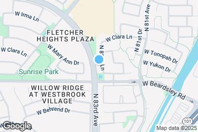 Map image of the property - 20278 N 82nd Ln