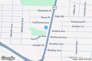 Map image of the property - 1665 Anita Pl