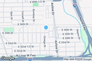 Map image of the property - 3508 Omega St