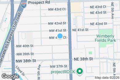 Map image of the property - 148 NW 40th Ct