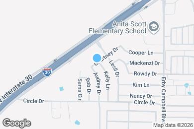 Map image of the property - 1501 Kelly Ln