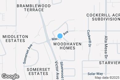 Map image of the property - 1853 Marlene Ave