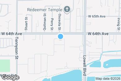 Map image of the property - 3884 W 63rd Pl