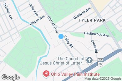 Map image of the property - 1233 Bates Ct