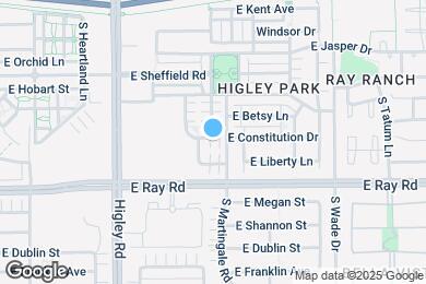 Map image of the property - 3369 E Constitution Dr