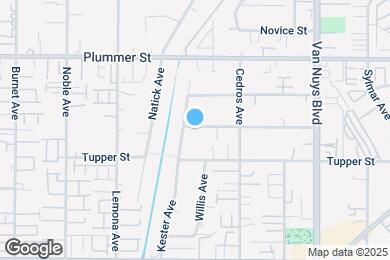 Map image of the property - 14752 Vincennes St