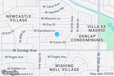 Map image of the property - 3725 W Barnes Ln