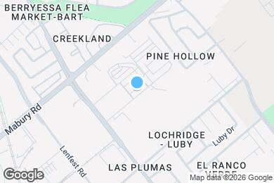 Map image of the property - 1851 Dobbin Dr