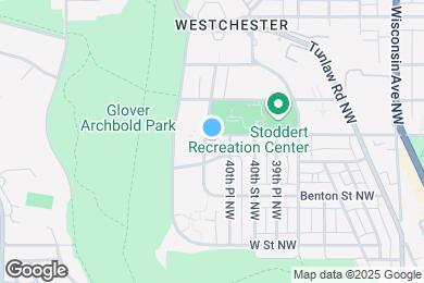 Map image of the property - 4034 Calvert St NW