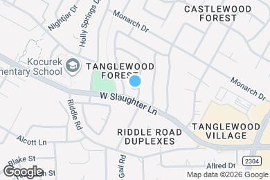 Map image of the property - 9904 Briar Ridge Dr