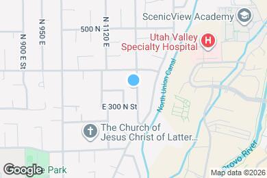 Map image of the property - 355 N 1200 E St