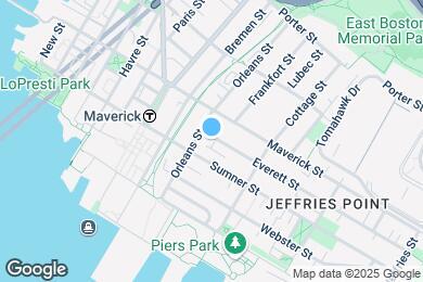 Map image of the property - 15 Everett St
