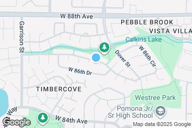 Map image of the property - 8726 W 86th Ave
