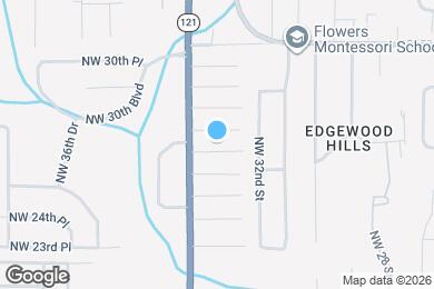 Map image of the property - 3310 NW 28th Ave