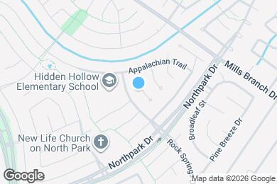 Map image of the property - 5003 Maple Brook Ln