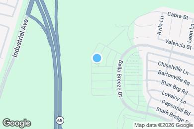 Map image of the property - 1788 Eiffel St