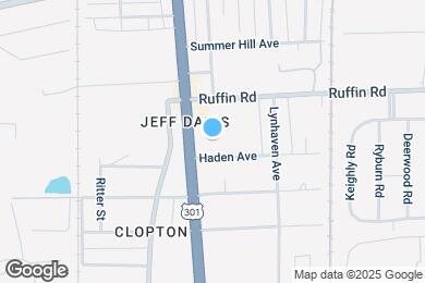 Map image of the property - 2513 Haden Ave