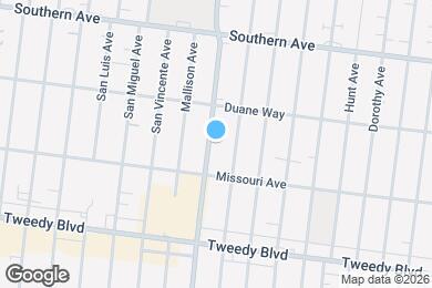 Map image of the property - 9602 Otis St