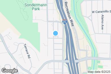 Map image of the property - 528 W Columbia St