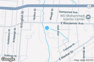 Map image of the property - Room in Duplex on Beck St