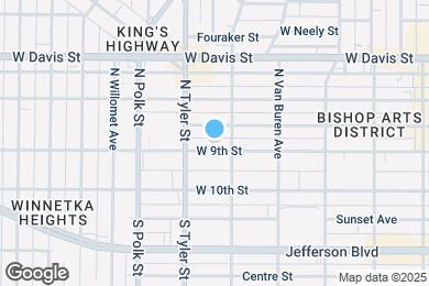 Map image of the property - 813 W 9th St