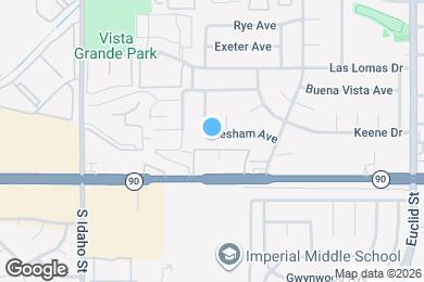 Map image of the property - 740 Chesham Ave