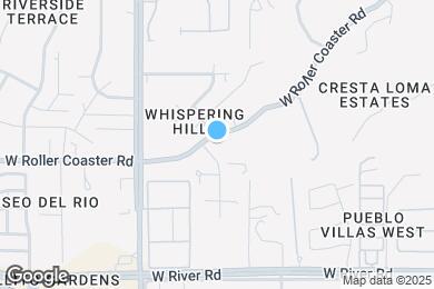 Map image of the property - 1251 W Roller Coaster Rd