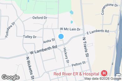 Map image of the property - 2520 Hickory St