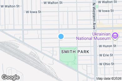 Map image of the property - 2557 W Superior St