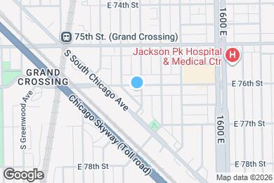 Map image of the property - 1355 E 76th St