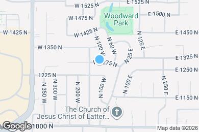 Map image of the property - 111 W 1275 N