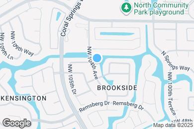 Map image of the property - 5077 NW 104th Ave