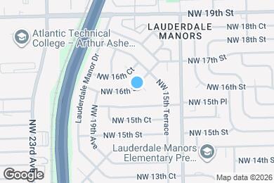 Map image of the property - 1616 NW 16th St