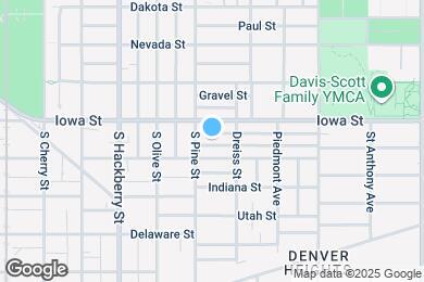 Map image of the property - 115 Fredonia St