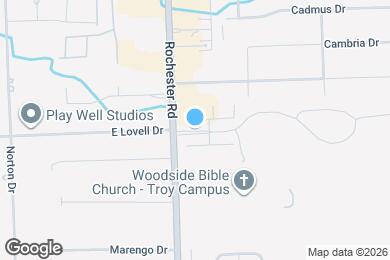 Map image of the property - 1059 Alameda Blvd