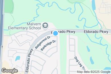Map image of the property - 1001 Ridgecrest Dr