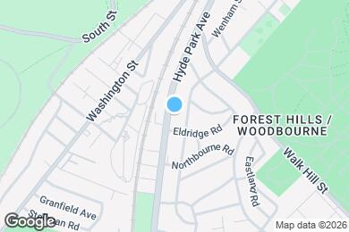Map image of the property - 250 Hyde Park Ave