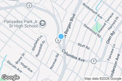 Map image of the property - 306 Palisade Avenue