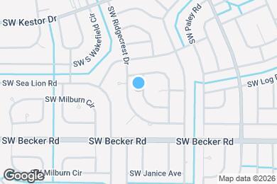 Map image of the property - 202 SW Aldoro Pl