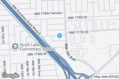 Map image of the property - 731 NW 175th Dr