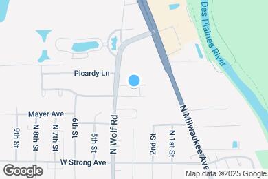 Map image of the property - 57 Northfield Terrace