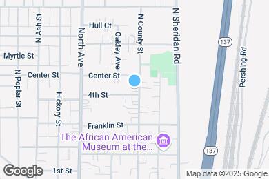Map image of the property - 708 N County St