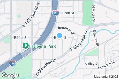 Map image of the property - 1020 E 11th St