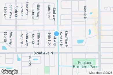 Map image of the property - 8411 53rd Way N