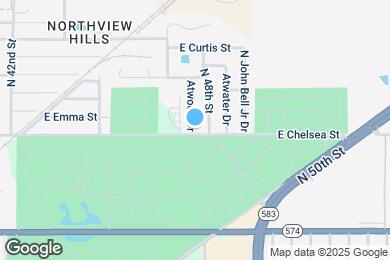 Map image of the property - 4401 Atwood Dr