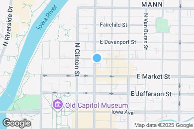 Map image of the property - 222 N Dubuque St