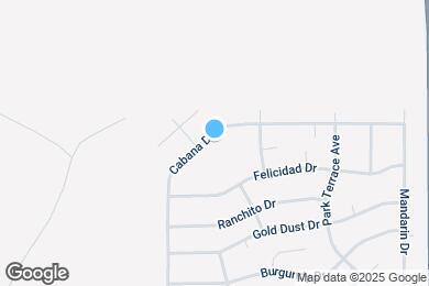 Map image of the property - 1820 Cabana Dr