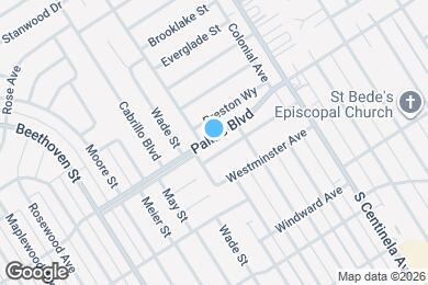 Map image of the property - 12620 Palms Blvd