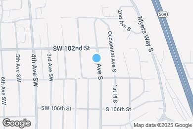 Map image of the property - 10231 1st Ave S